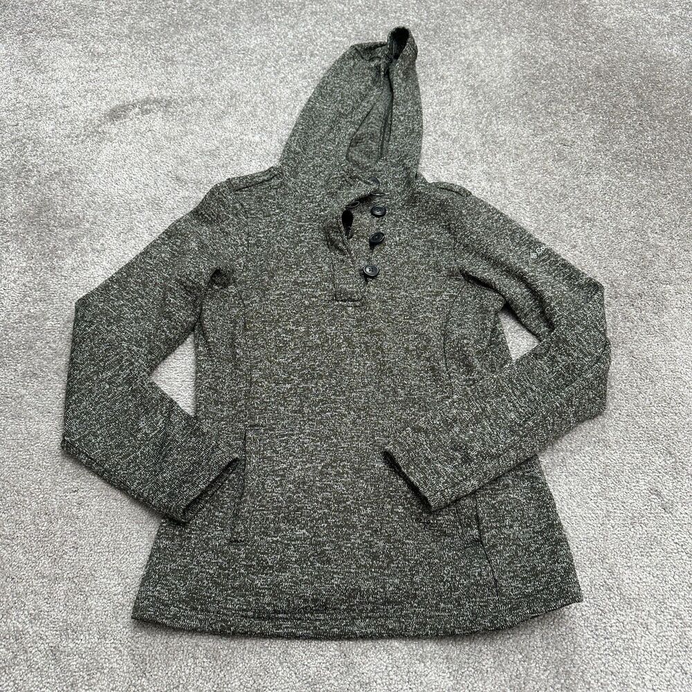 Columbia Darling Days Hoodie Sweatshirt Womens Medium Gray Pullover Outdoor Hike
